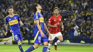 Bomba en Boca: Cavani se pierde el Superclásico contra River. &nbsp;