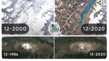 Día de la Tierra: Google dedica su doodle a los daños del cambio climático