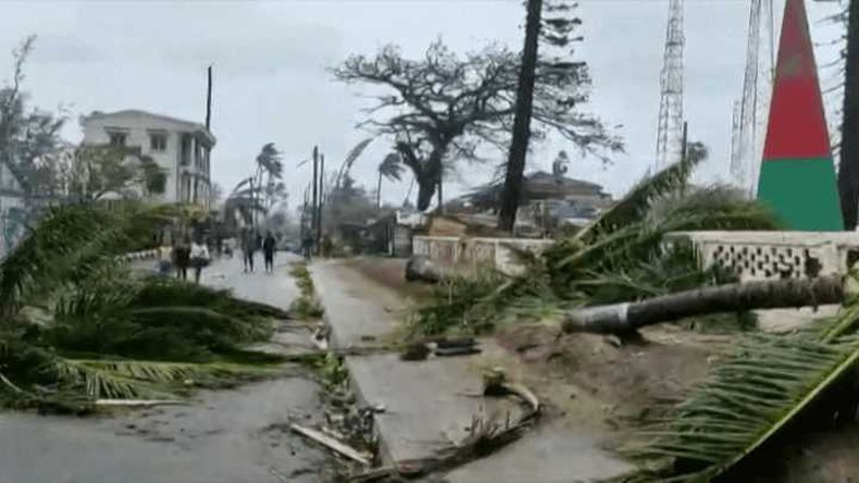 El ciclón Batsirai en Madagascar hizo destrozos