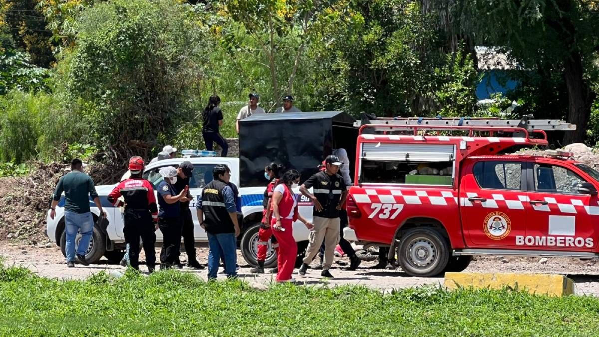 hallaron un cuerpo en el canal de la muerte de perico
