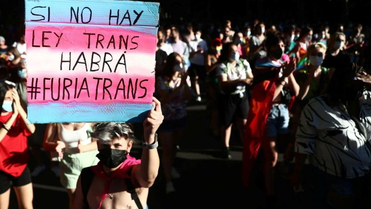 Diputados españoles le dieron media sanción a la ley trans.&nbsp;