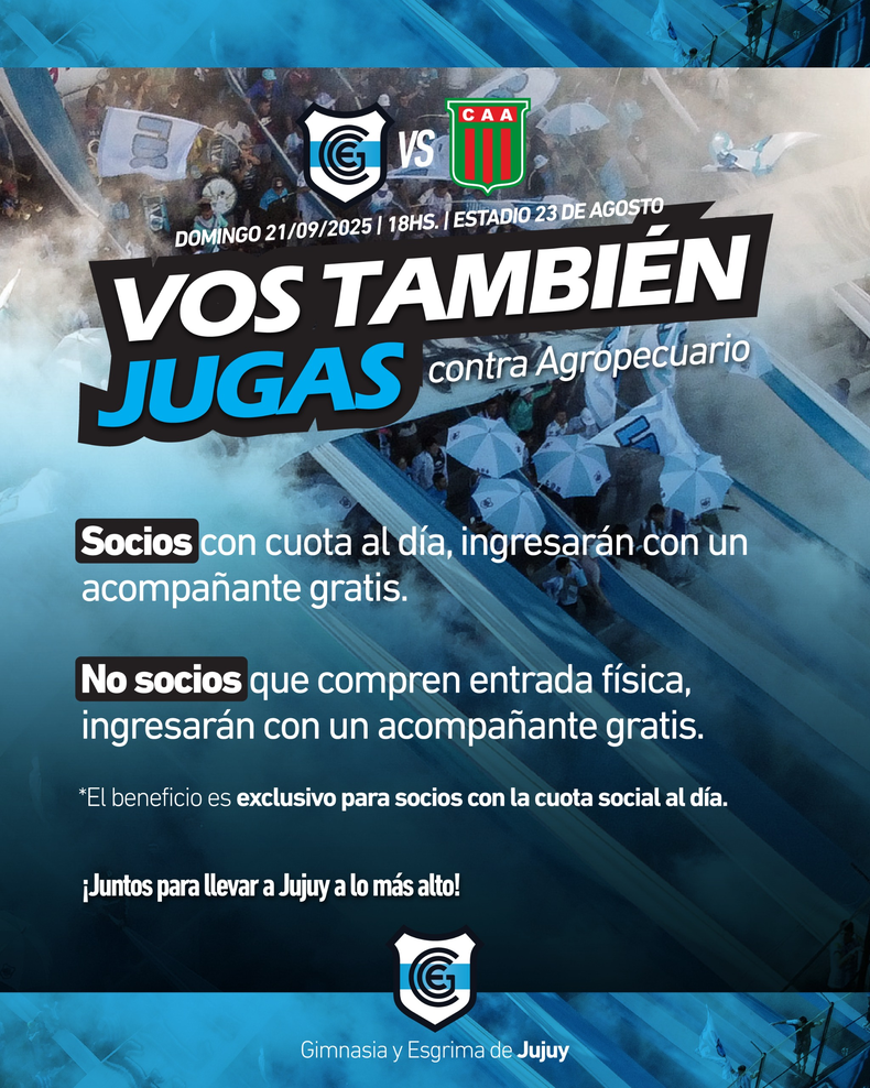Promo de Gimnasia de Jujuy.