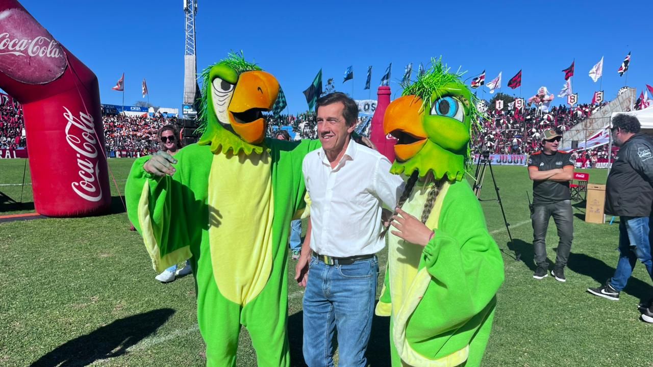 Carlos Sadir en el Finde Estudiantil.
