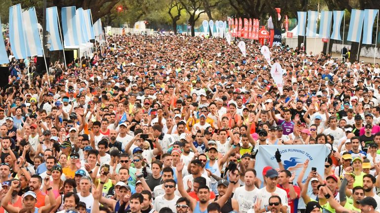 Miguel Maza entre los tres mejores argentinos de la Maratón de Buenos Aires