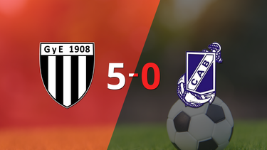 Goleada de Gimnasia (Mendoza) 5 a 0 sobre Guillermo Brown