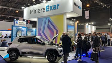Stand de Minera Exar en Arminera 2023.
