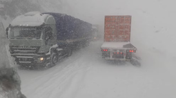 Nieve en Paso de Jama