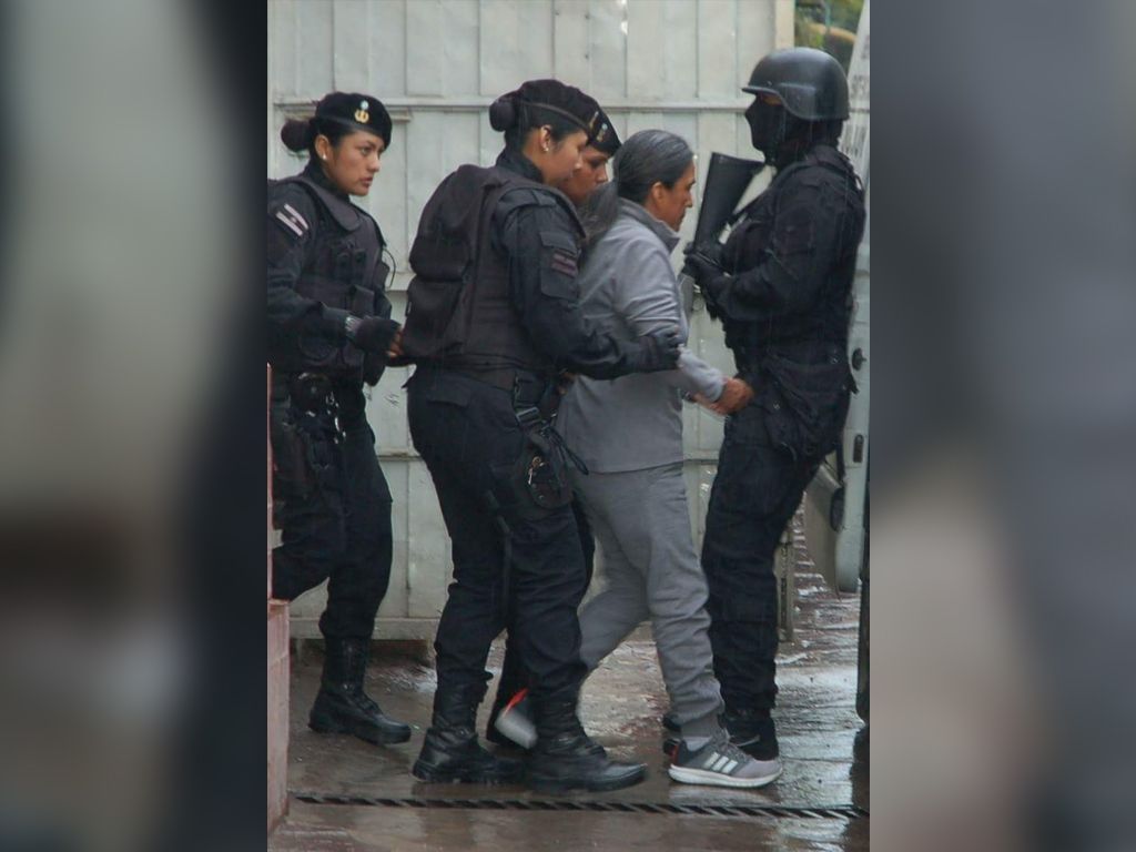 Milagro Sala detenida (Archivo)