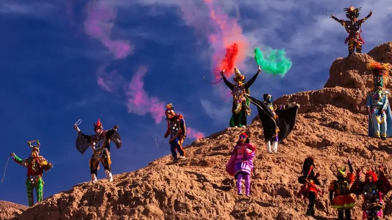 Carnaval en Uquía. Carnaval en Uquía.