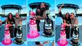 El excéntrico cumpleaños de Charlotte y Alex Caniggia a bordo de un yate