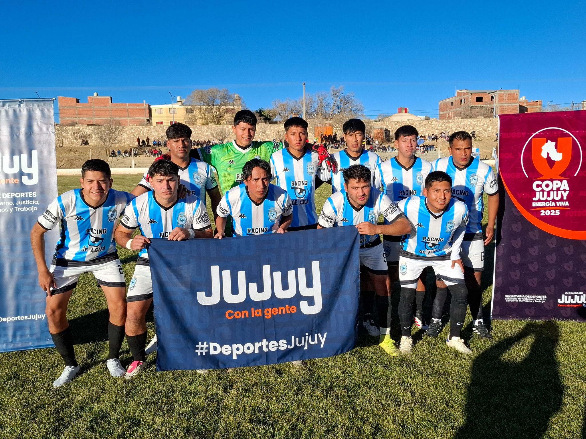 Racing Ojo de Agua venció a Unión Deportiva Maimará 2 a 0.