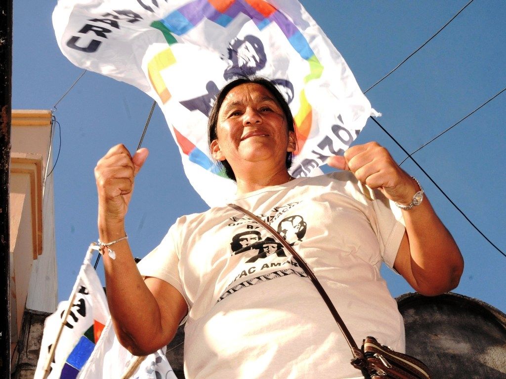 Milagro Sala festeja 15° de la Tupac