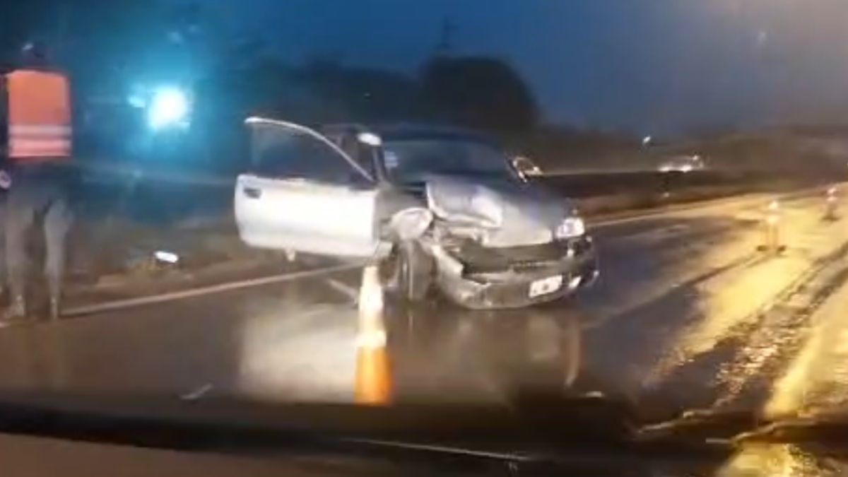 fuertes choques sobre ruta 9 en san salvador de jujuy: recomiendan evitar la zona