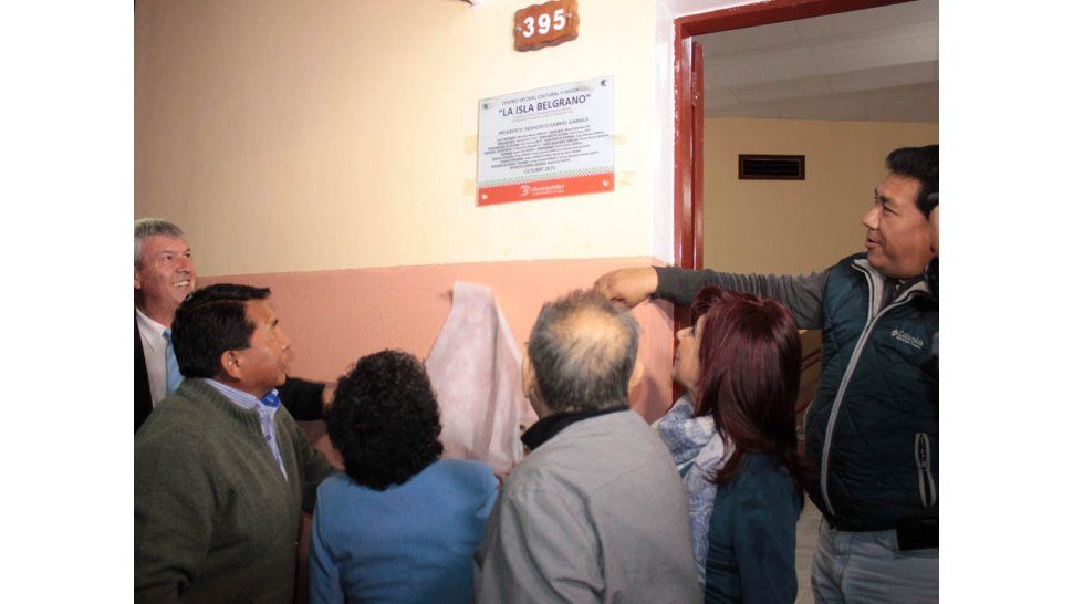 Inauguración en B° Belgrano