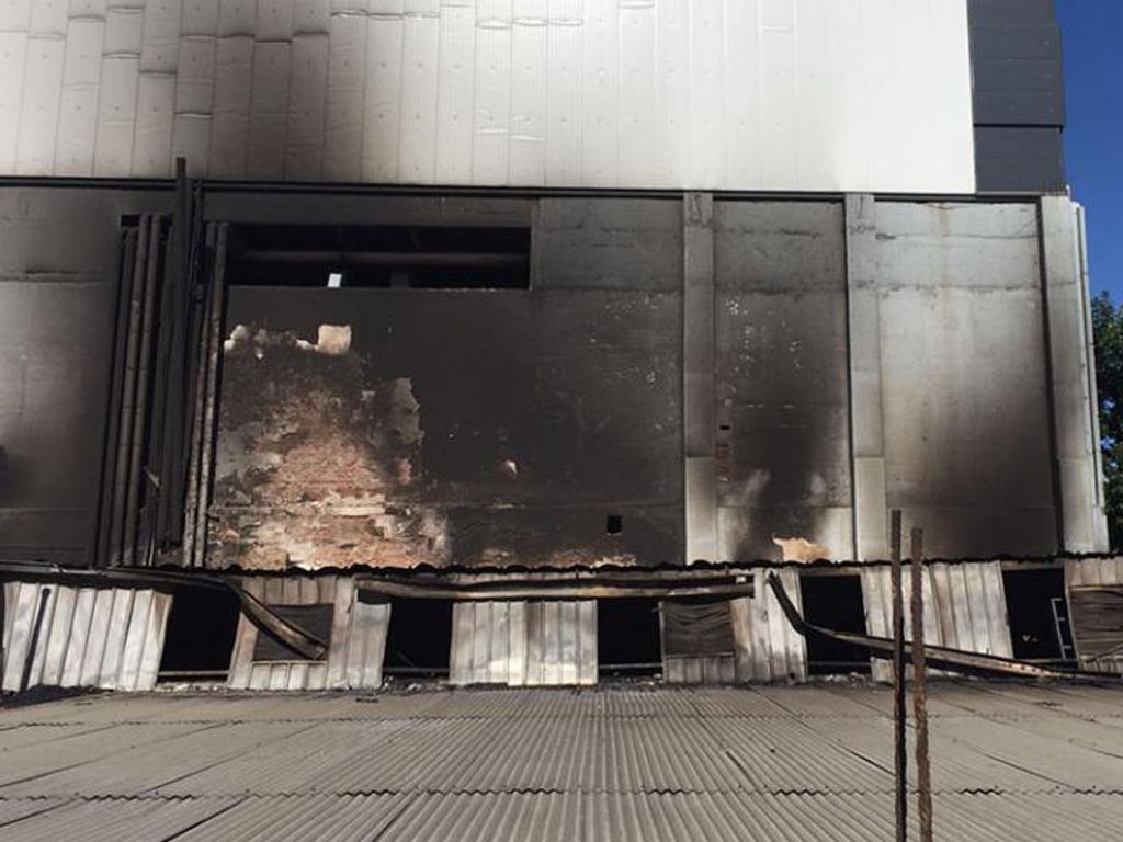 Este fue el lugar del incendio