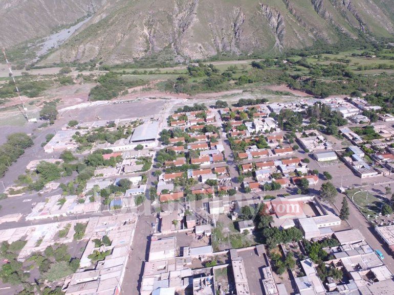Aluvión en Volcán