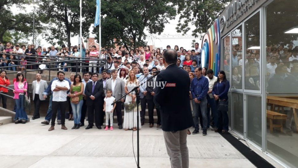 Inauguraron el NIDO en Cuyaya: un moderno edificio para los vecinos