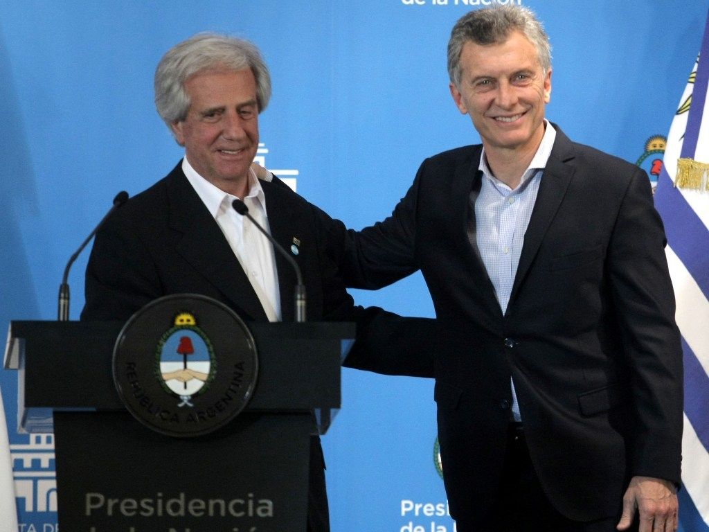 Macri con Tabaré