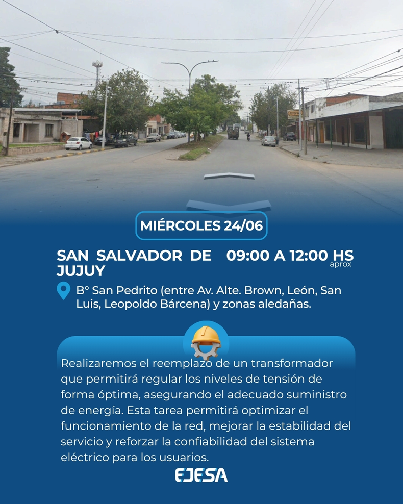 Cortes de energ&iacute;a programados.