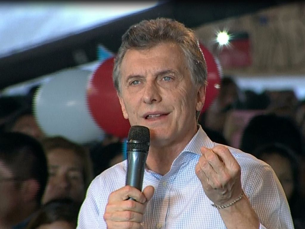 Mauricio Macri en la Federación Gaucha