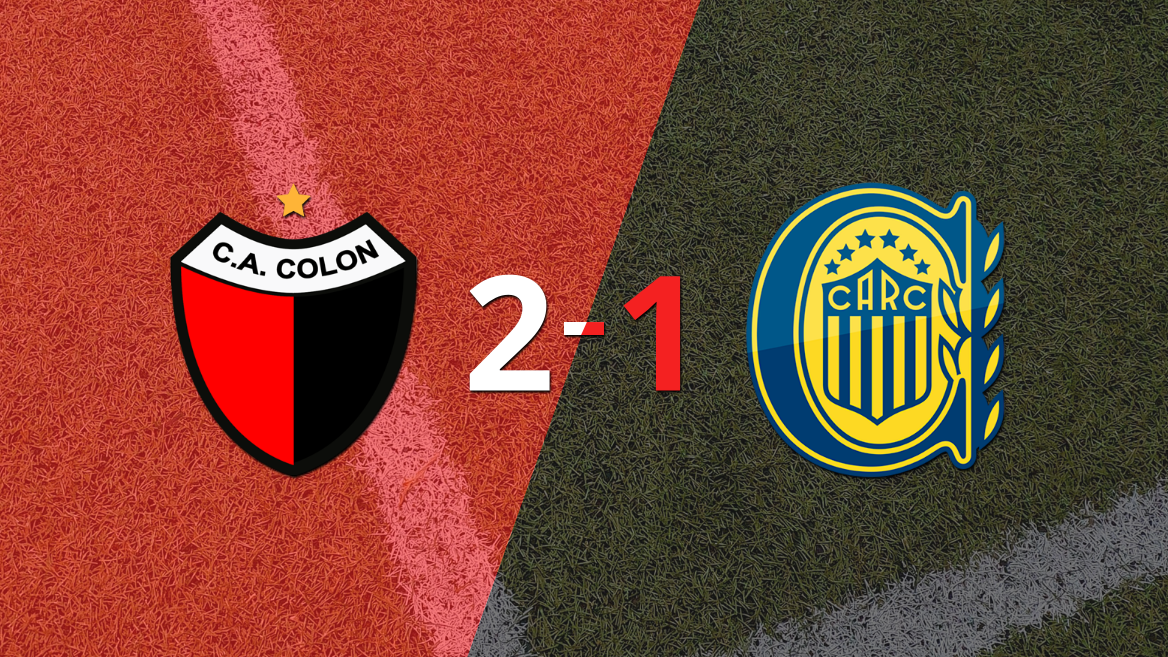 colon logra 3 puntos al vencer de local a rosario central 2-1