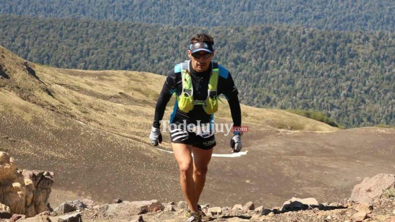 Jujeño maratonista cruzó Los Andes