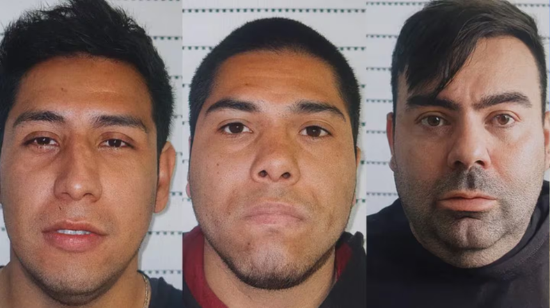 Las imágenes de los tres peligrosos delincuentes que se fugaron de Chile. (Foto: gentileza LM Neuquén) El ministro de Justicia y Derechos Humanos de Chile, Jaime Gajardo, ordenó a los agentes de Gendarmería que revisen el perímetro de todos los penales en un plazo de 24 horas, para luego, en un plazo de 72, entregar un informe sobre la distribución de internos.