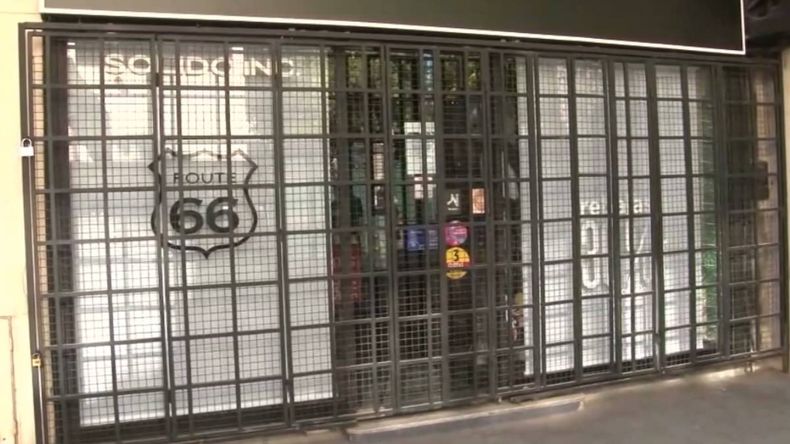 Comercios cerrados