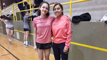 Guadalupe y Noelia a la Selección Argentina de Handball.