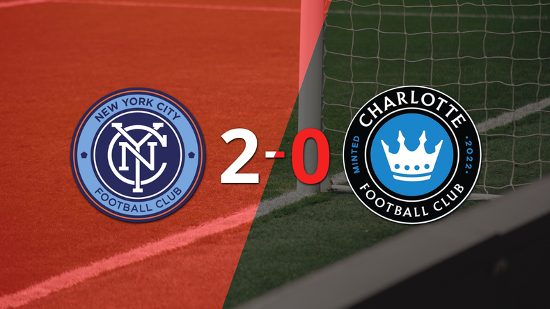 Alonso Martínez ayudó con doblete a New York City FC en victoria frente a Charlotte FC