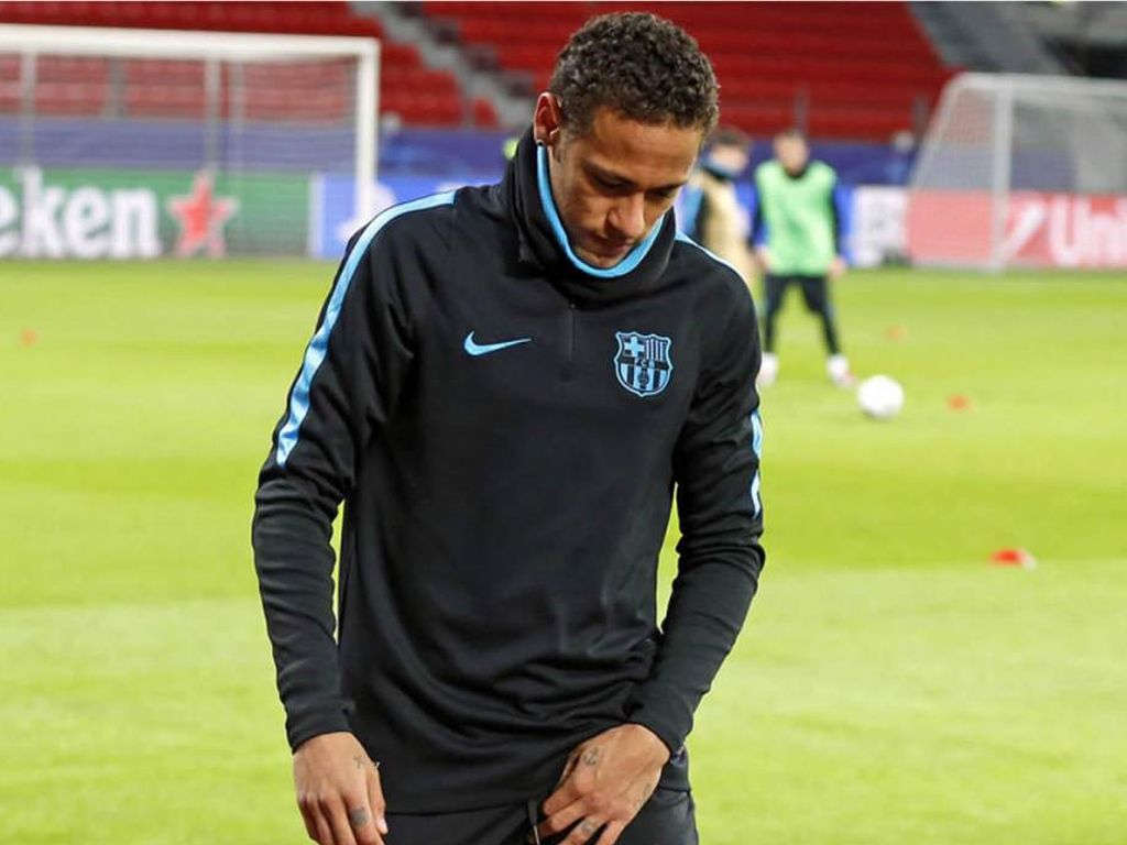 Se lesionó Neymar