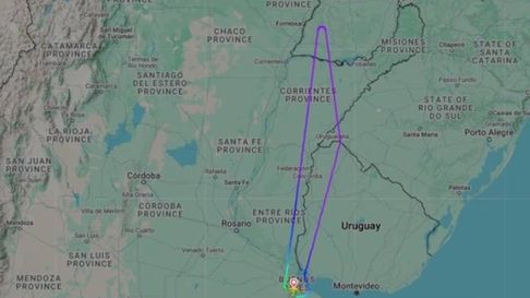 Todo Jujuy | vuelo que iba a miami recorrido.jpg