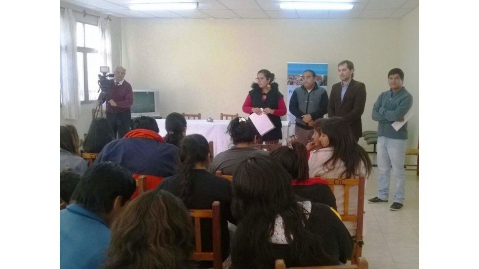 Charla en Volcán