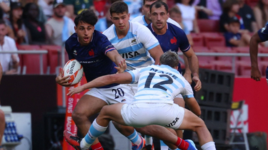 Los Pumas 7s van por el título. (AFP)