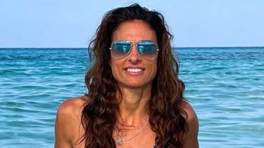 Las excéntricas vacaciones de Gabriela Sabatini en Mallorca.&nbsp;