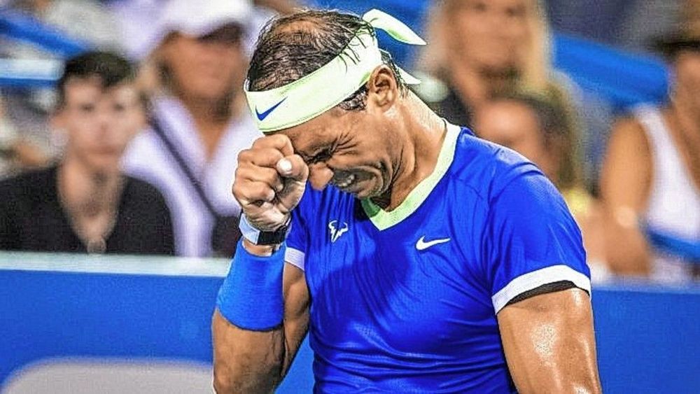 Regreso complicado para Nadal tras la lesión.