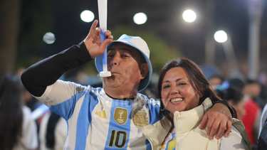 las imagenes de los festejos de los jujenos por la clasificacion de argentina