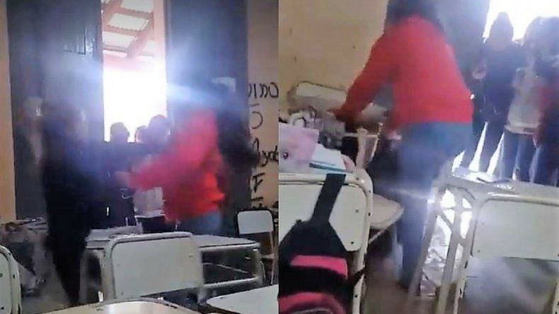Otra vez se viraliza una pelea de alumnas del Polivalente de San Pedro