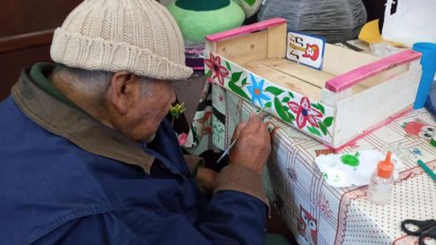 Todo Jujuy | Hogar San Antonio: Abuelos necesitan pinturas para el taller