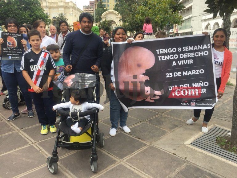Marcha contra el aborto