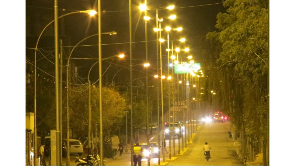Iluminación en la Riobamb