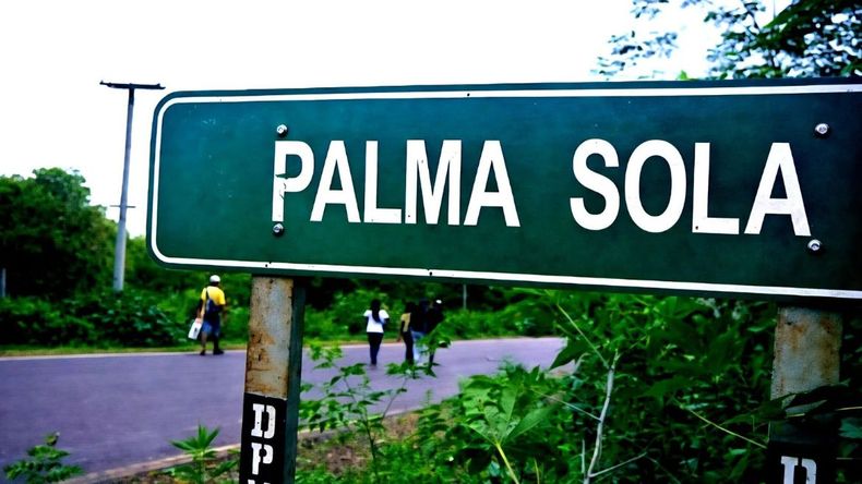 Localidad de Palma Sola 