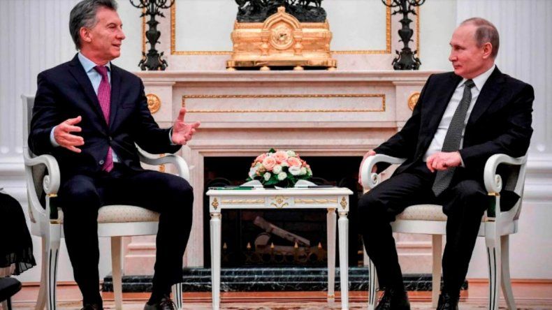 Putin a Macri: Argentina sigue siendo uno de los socios latinos más importantes para Rusia