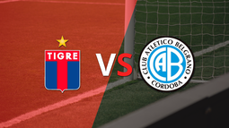 Belgrano golea 4-1 a Tigre y Ulises Sánchez firma doblete