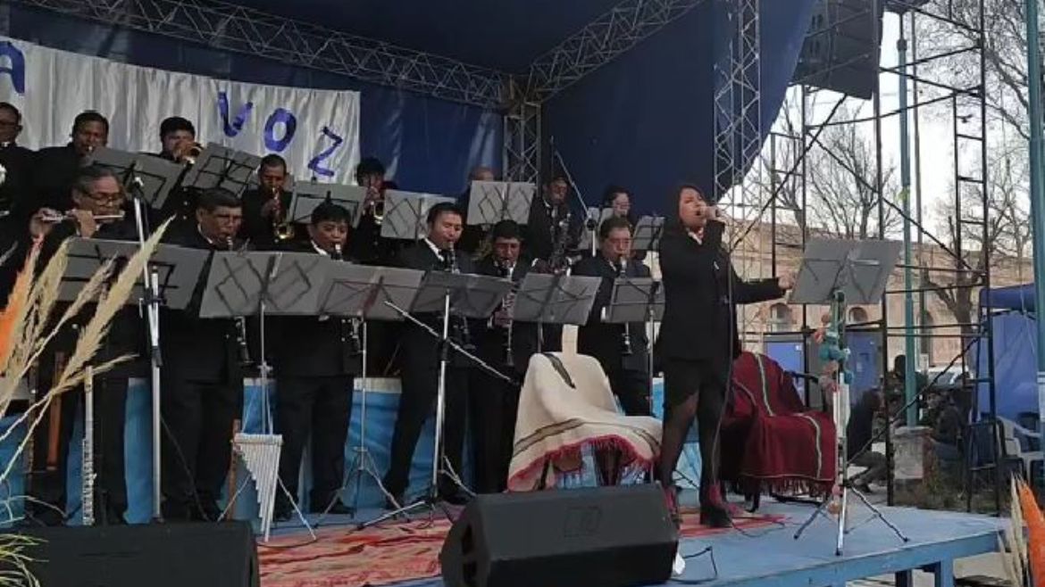 Paula Urzagasti fue la elegida para ser parte de la Banda Municipal de La Quiaca