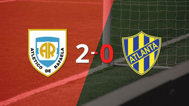 Atlético Rafaela le ganó como anfitrión a Atlanta por 2-0