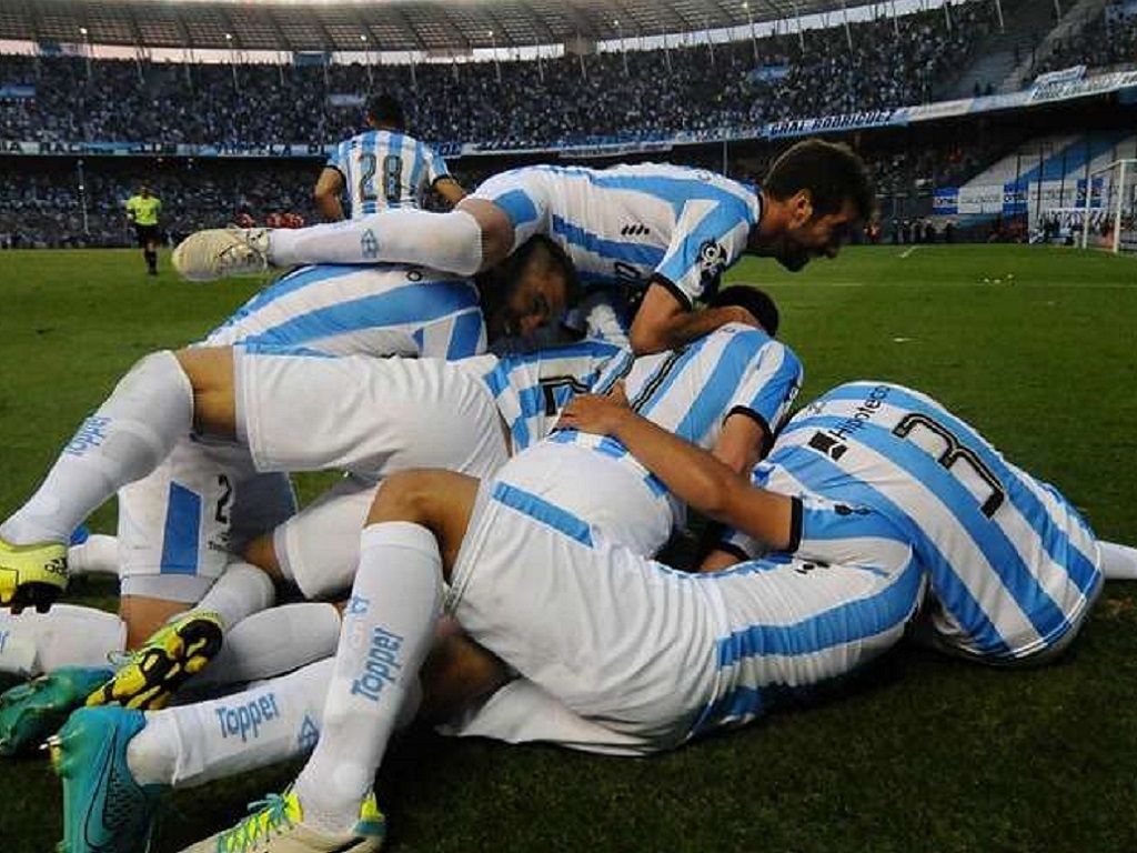 Festejo de Racing