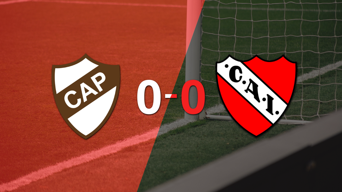 sin goles, platense e independiente igualaron el partido