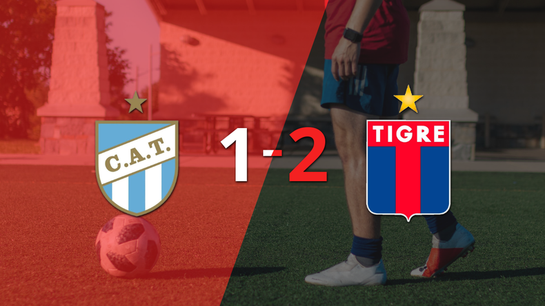 Tigre consigue una estrecha victoria de 2 a 1 sobre Atlético Tucumán