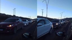 Hubo largas filas y demoras en Ruta 9 en Humahuaca por el accidente fatal